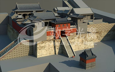 北京古建筑動畫制作 山西 太原 陜西 西安 全息投影 沉浸式裸眼3d cave洞穴多媒體 數字內容制作 文化復原 歷史再現 神話體驗