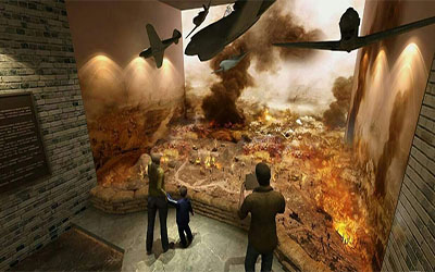 成都 半景畫 cave沉浸式三維動畫 多媒體數字內容制作