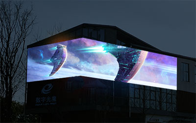 裸眼3d戶外廣告業務近幾年在中國市場發展很快